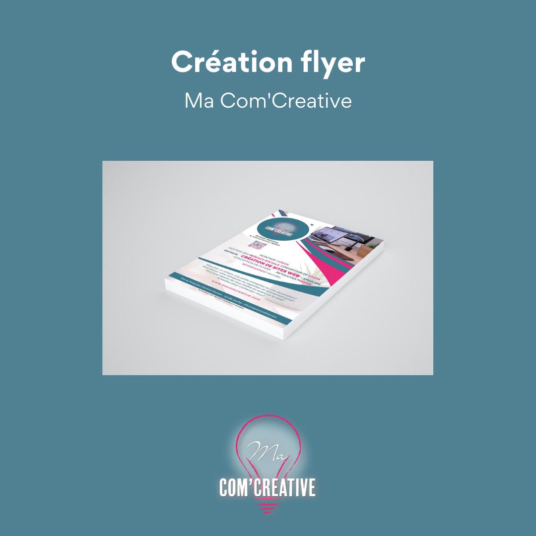 Creation flyer - Ma Com'Creative