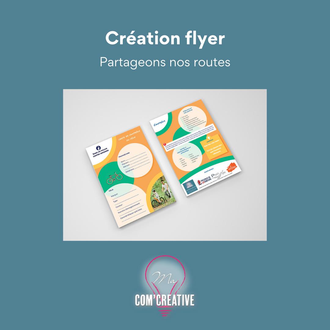 Creation flyer - PNR - Ma Com'Creative