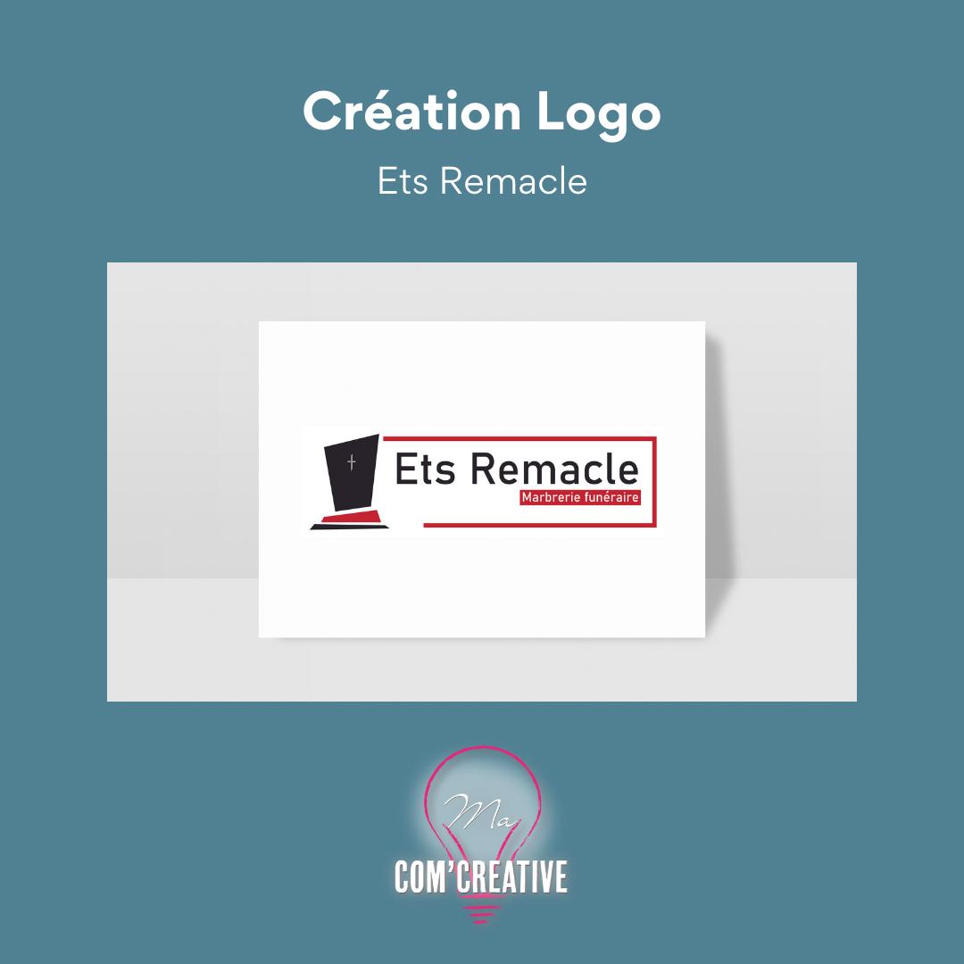 Creation logo - Ets Remacle - Ma Com'Creative