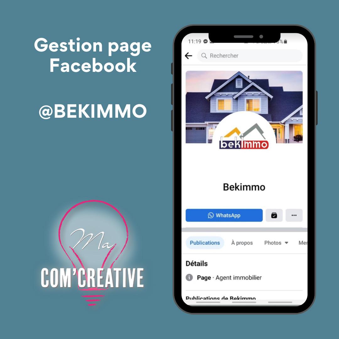 Réseaux sociaux - Bekimmo - Ma Com'Creative