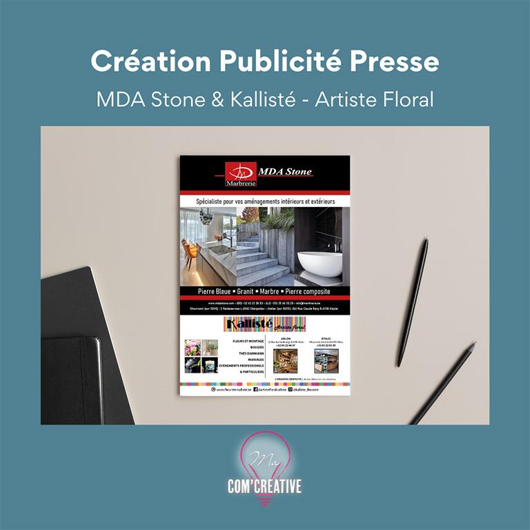 Creation Publicité Presse - Ma Com'Creative