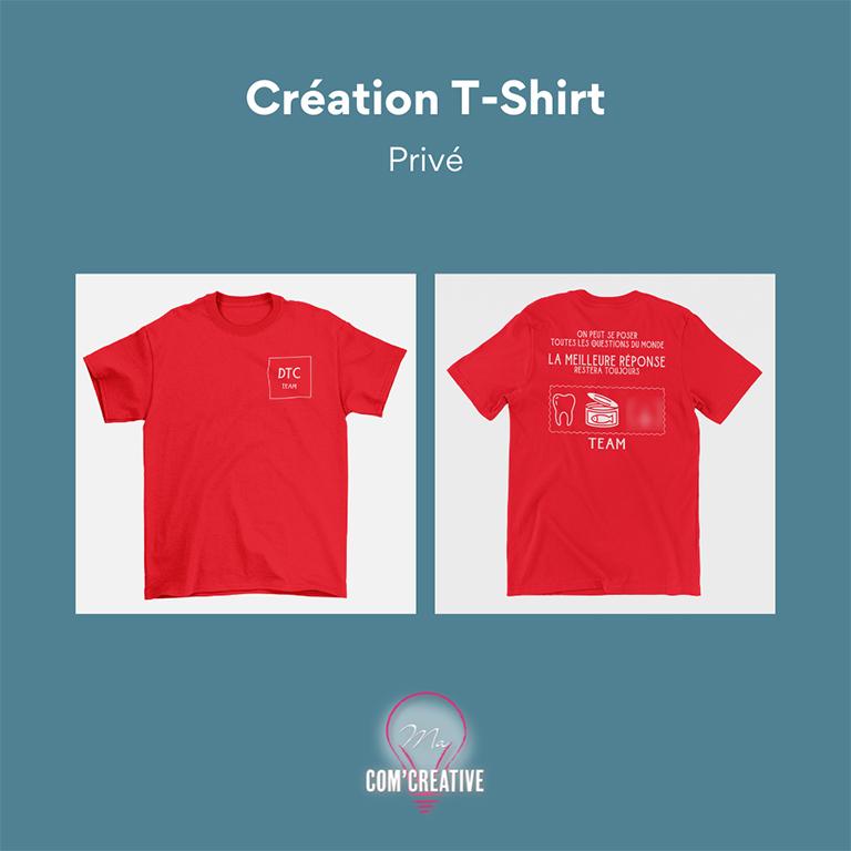 Creation T-shirt - Ma Com'Creative