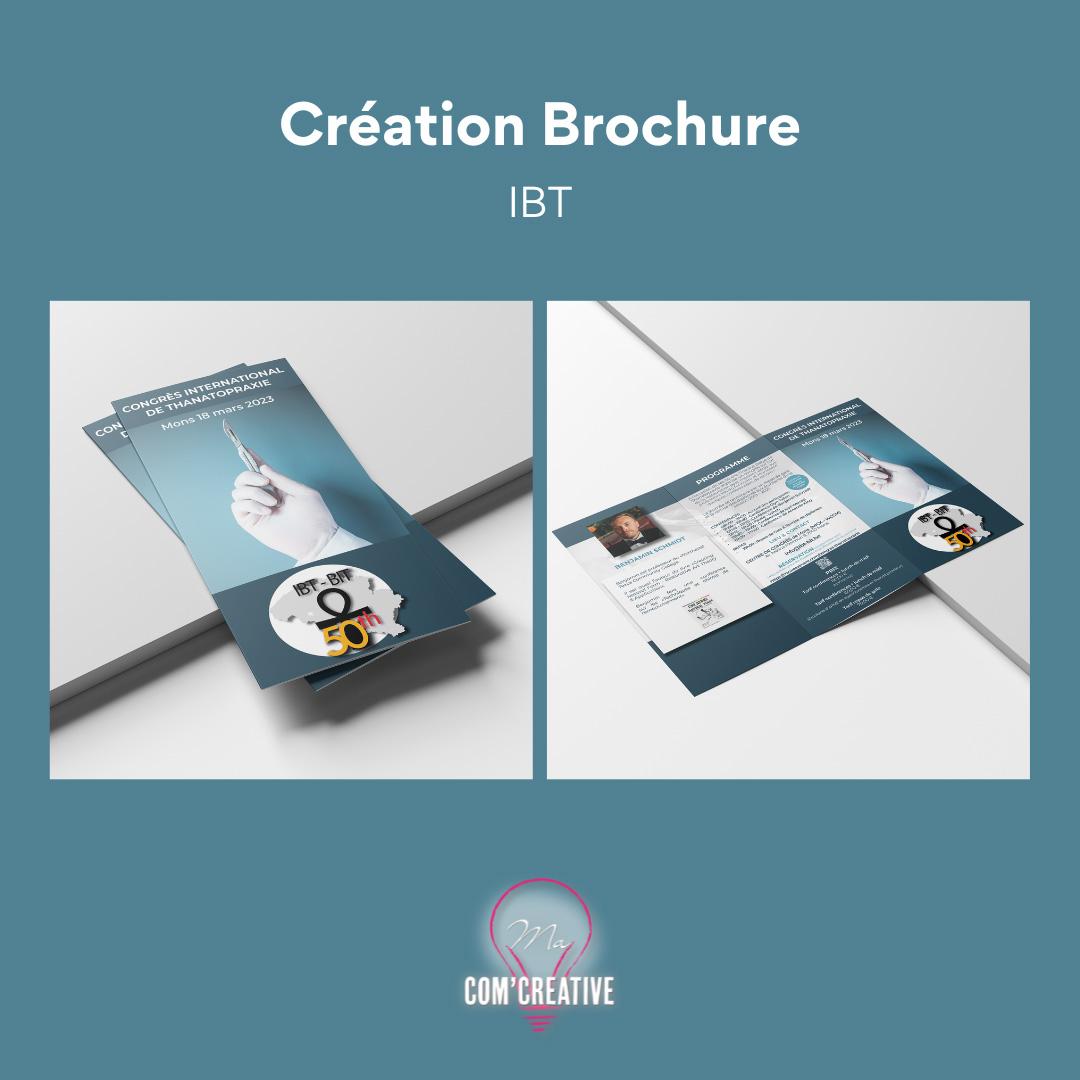Creation Brochure - IBT - Ma Com'Creative