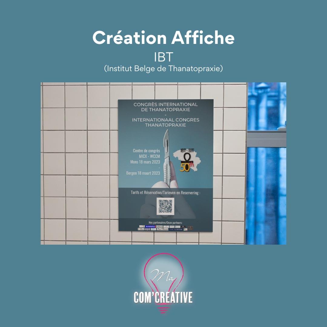 Creation Affiche - IBT - Ma Com'Creative
