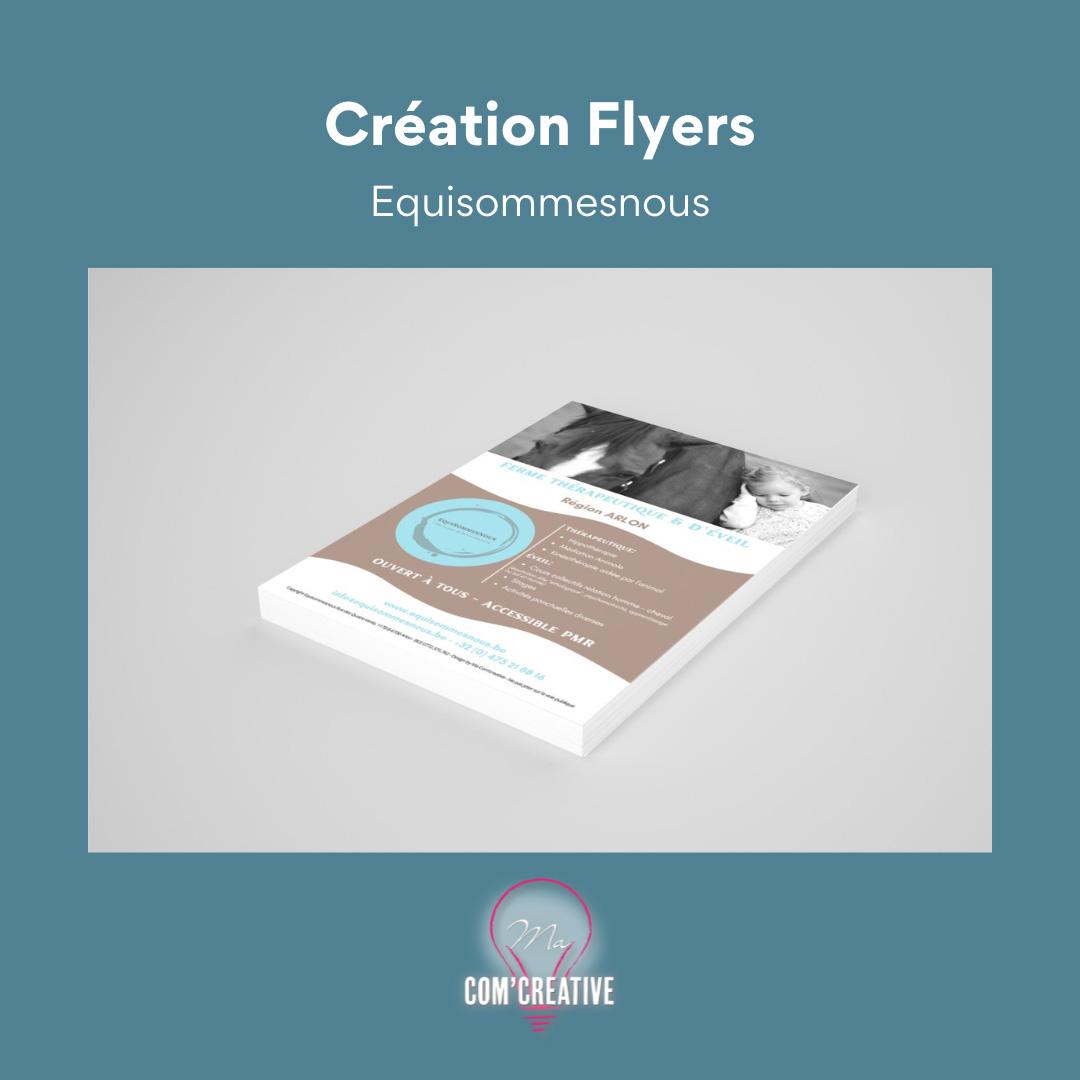 Creation Flyers - Equisommesnous - Ma Com'Creative