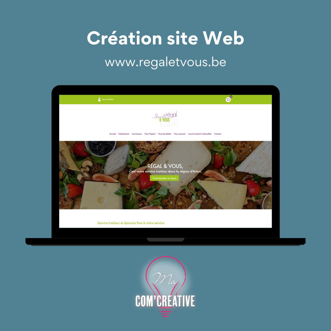 Creation Site Web - Regal & Vous