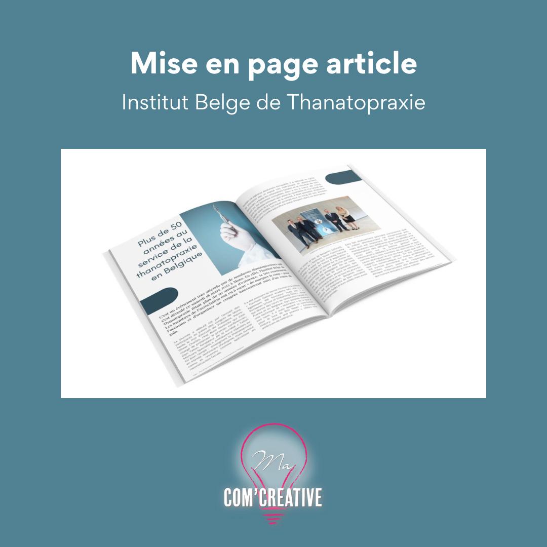 Mise en page Article - IBT