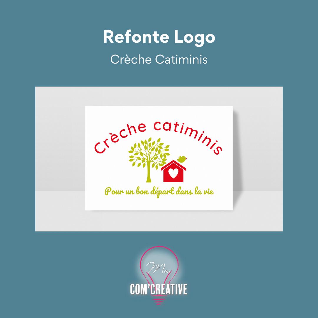 Refonte logo - Creche Catiminis