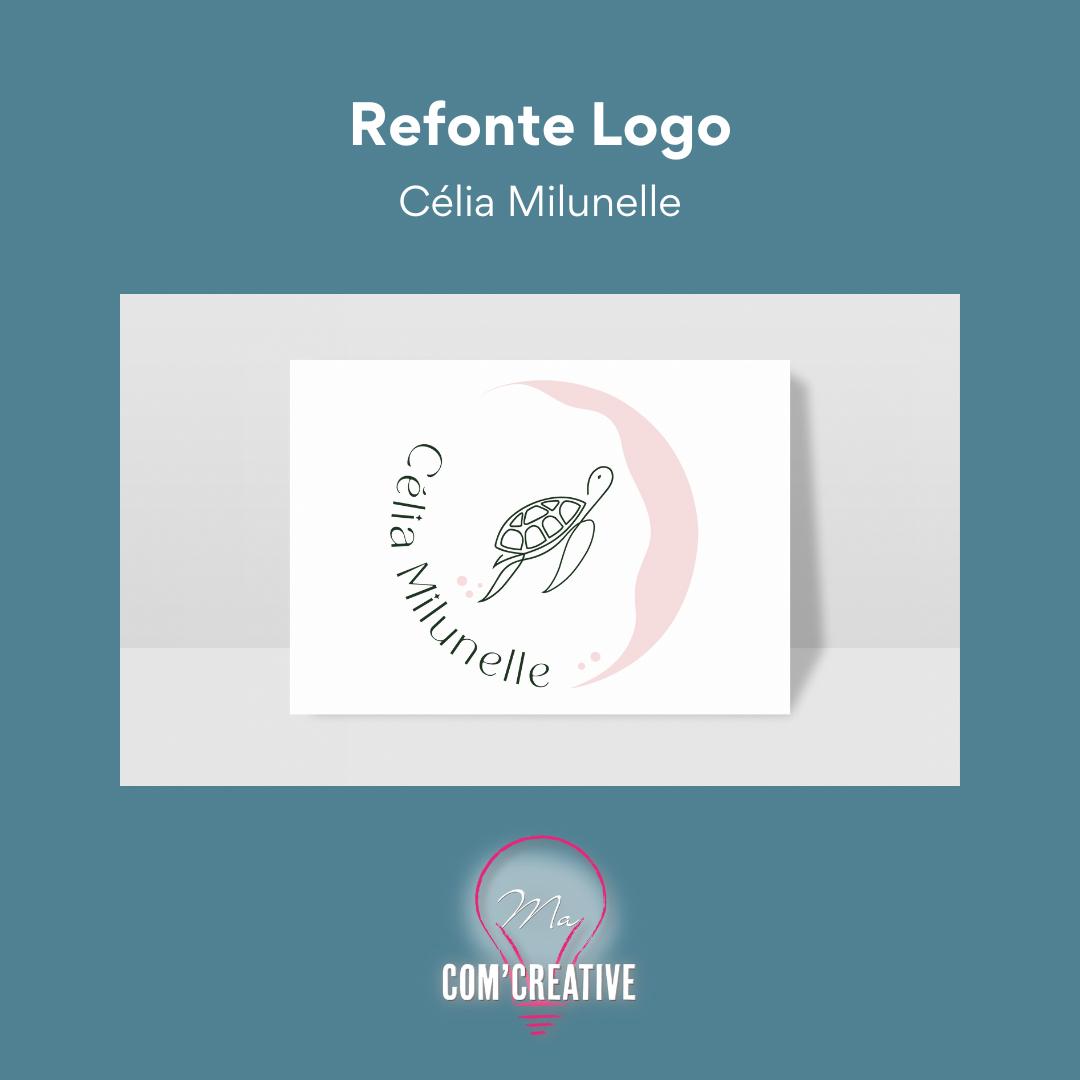 Refonte Logo - Celia Milunelle