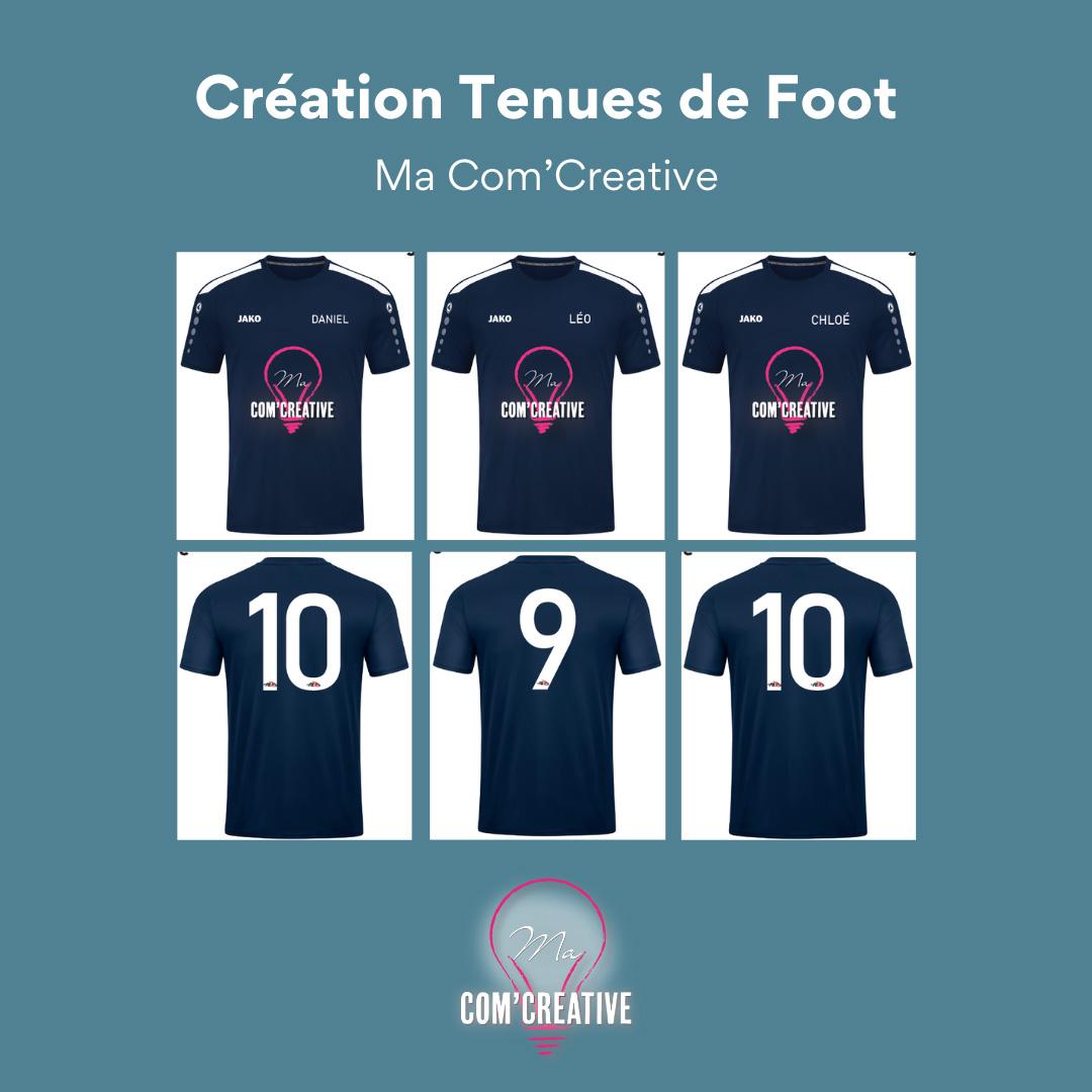 Creation tenues foot - Ma Com'Creative