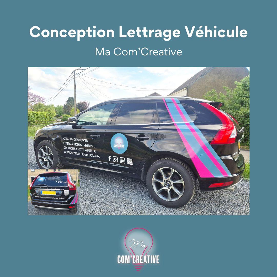 Conception Lettrage - Ma Com'Creative