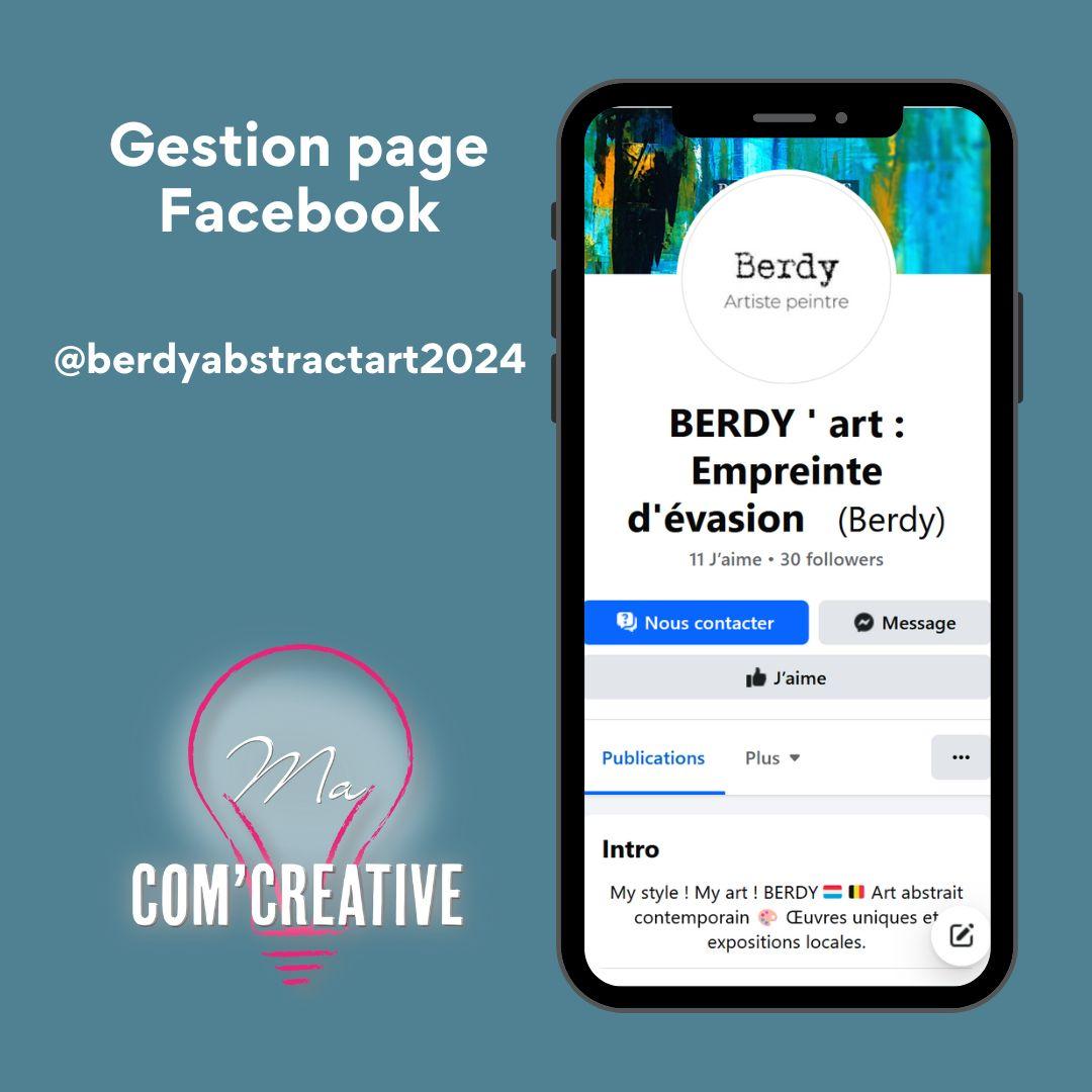 Gestion réseaux sociaux - Berdy