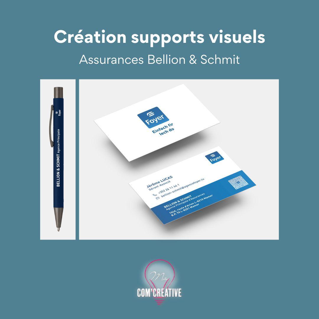 Creation supports visuels - Bellion & Schmit