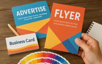 Cartes de visite, flyers, affiches : quels supports imprimer pour se démarquer ?