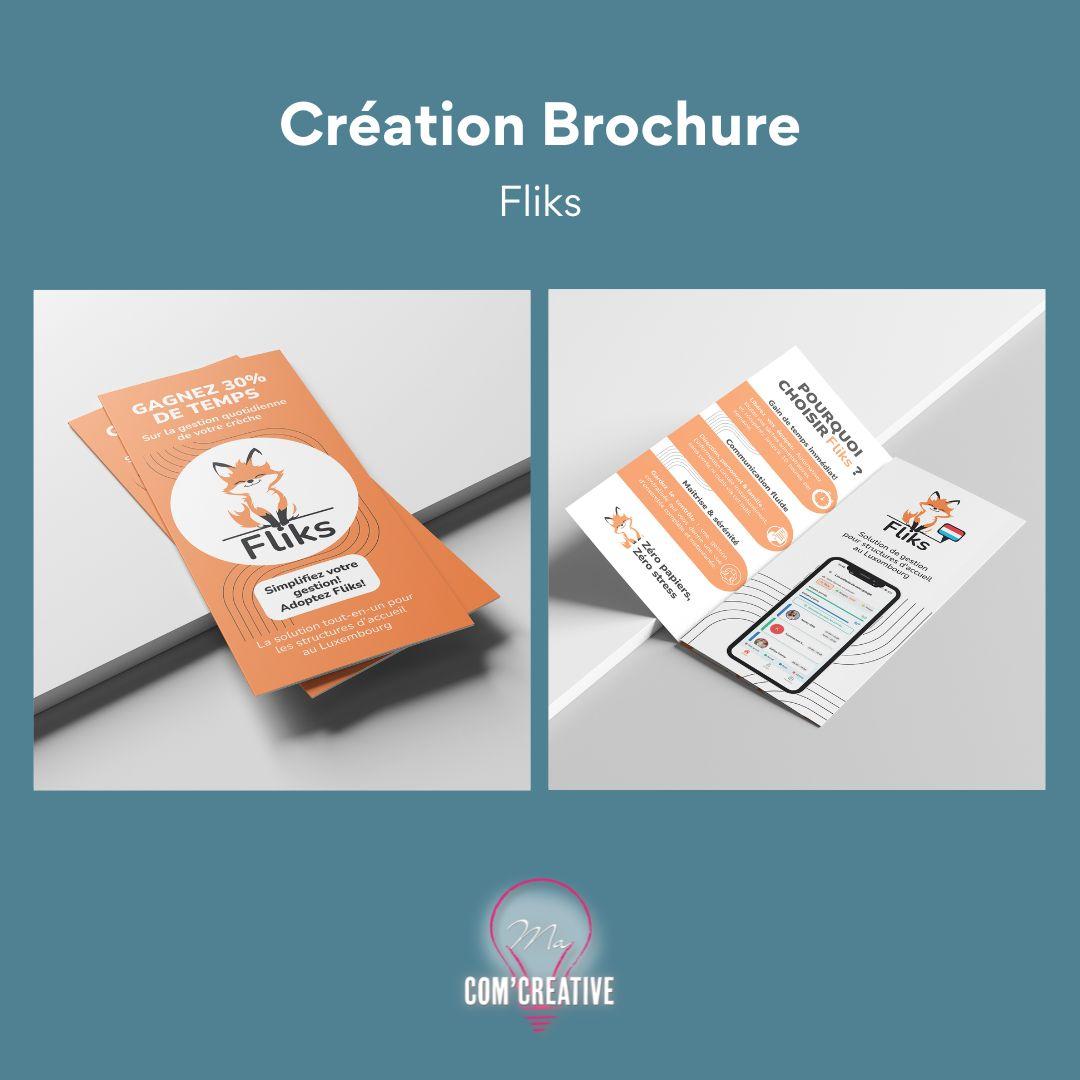 Création Brochure - Fliks