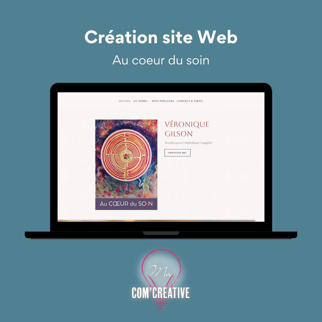 Création Site Web - Au coeur du soin