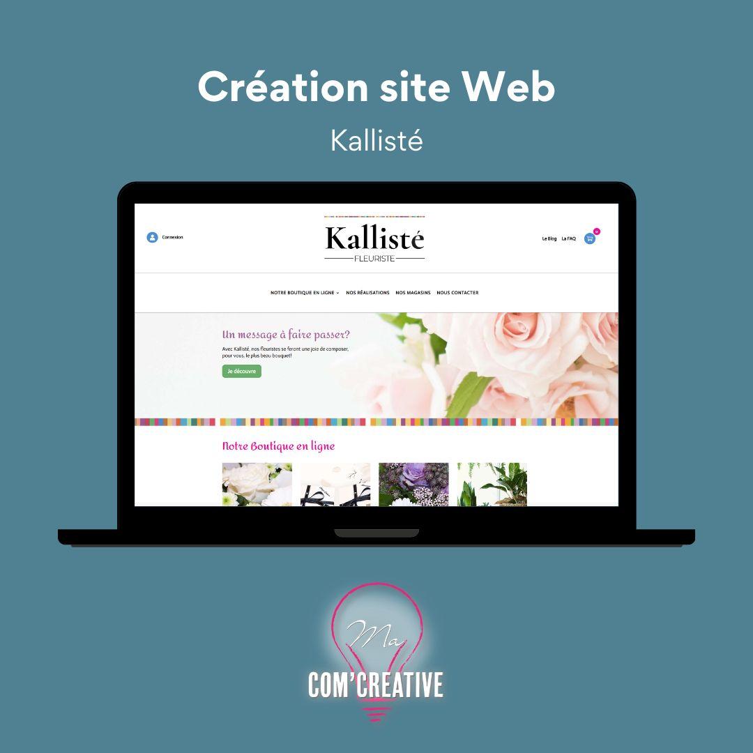 Création Site Web – Kallisté – carré Création Site Web - Kallisté - carré